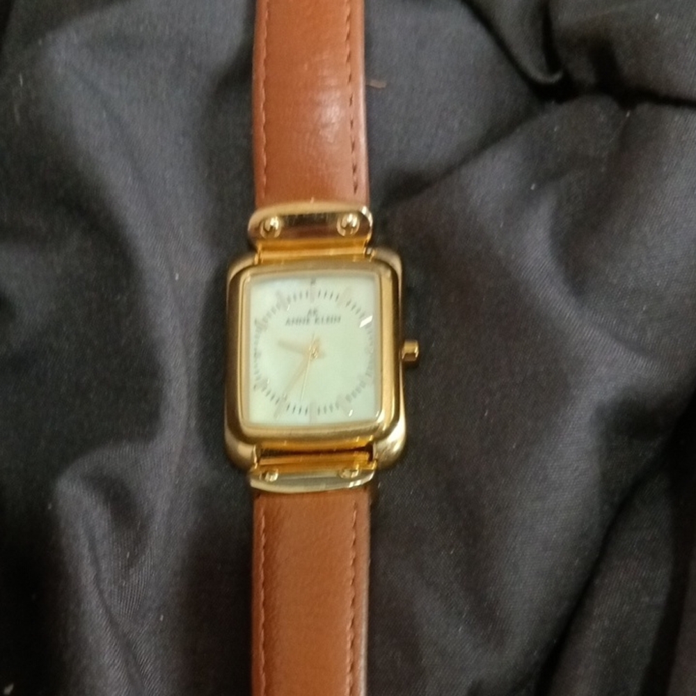 Anne Klein Abalone Dial Watch